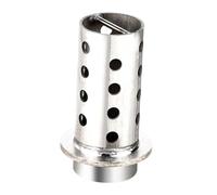 Colcolo Flacon de moulage de bijoux perforé, moulage artisanal de bijoux pratique, en acier inoxydable par centrifugation, cloche en acier moulée en métal, S