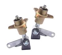 Colcolo Fuseau de Direction Articulation 6 Pouces moyeu de Roue go Kart Direction du Bras articulatif des remplacements Robustes pour Le Karting à Quatre