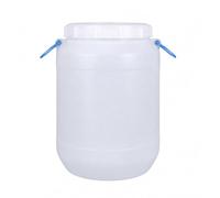 Colcolo Fût En HDPE 25 L Polyvalent | Bidon Alimentaire HDPE, Robuste, Baril Stockage Poignées, Manger, Débarras