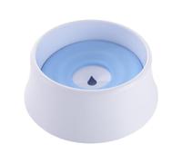 Colcolo Gamelle d'eau pour Animaux de Compagnie, Anti-éclaboussures, 1 200 ML, capacité, Portable et Amovible, pour l'intérieur et, Bleu