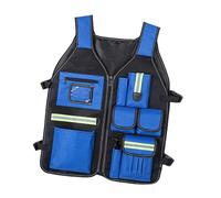 Colcolo Gilet porte-outils pour homme, confortable, léger et pratique, avec de multiples poches, idéal pour les plombiers, les charpentiers et les