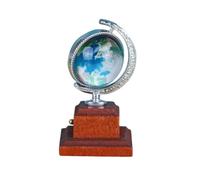 Colcolo Globe miniature à l'échelle 1:12, avec socle, mobilier, accessoires et décors.