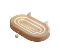 Colcolo Griffoir pour Chat avec nid à balles, Jouet interactif pour Chats d'intérieur, Tapis à griffer, Planche à griffer pour aiguiser Les Griffes