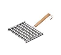 Colcolo Grille Manche Amovible Inox | Grille à ucisses Poignée En Bois, Manuel, pr Camping, Campeurs, L
