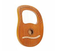 Colcolo Harpe Lyre Instrument à Cordes Harpe de Débutant Harpe de Stable Projection Clarté Du Son Repères des Notes Initiation Cours Maison Petites Scènes, 19-Cordes, size to 6