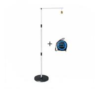 Colcolo Hauteur de Saut Verticale Testeur Équipement Appareil Plateforme Échelle de Mesure Visible pour Tester la Détente Verticale Acier INOX et Stabilité au , Version Améliorée avec Ruban À Mesurer