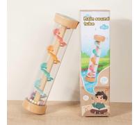 Colcolo Hochet Bébé Musical Jouet Sensoriel Apaisement Coordination Auditif Introduction Instrument Manipulation Perles Adaptées pour Enfants Apprentissage Détente Repos Nocturne