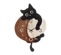 Colcolo Horloge Murale à Queue pivotante, Robuste et silencieuse, Cadeau Fantaisie, Horloge Suspendue Pratique, décoration d'intérieur pour Magasin,