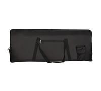 Colcolo Housse Clavier Étui Sac Sacoche Pochette Imperméable en Tissu Oxford Rembourré avec Poches et Bretelles Renforcées Fermeture Éclair Sûre Adaptée au, pour Clavier Électronique 76 Touches