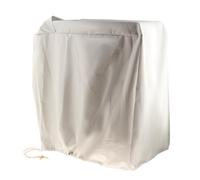 Colcolo Housse de Protection pour Enrouleur de Tuyau Mural, Protection Contre Les intempéries, Beige