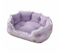 Colcolo Industrial Pad Lit pour Chat Canapé pour Chien Coussin pour Animal Fauteuil pour Animal Conception Matelassée Soutien des Articulations Tissu Agréable, M, Princess Polka Dot