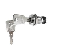 Colcolo Interrupteur à clé électronique S2803 avec 2 clés, Facile à Utiliser et sécurisé, Type extractible, Bouton-Poussoir fiable, Verrouillage 2 2 NC