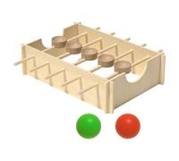 Colcolo Jeu de Rotation de Balles en Bois à Faire Soi-même pour La Maternelle et La Petite Enfance : Un Jouet Idéal pour Développer La Coordination œil-Main E