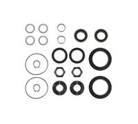 Colcolo Joint d'Essieu Automobile Kit Roulement Essieu Avant Joints de Tube Anneaux de Retenue et Rondelles de Butée en Métal et Caoutchouc pour Remise en État Complète Garages Entretien Professionnel