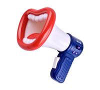 Colcolo Jouet changeur de voix, fonction mégaphone, jouet multi-changeur de voix, jouet pour enfants, mégaphone pour fête de maternelle, enfants et, Blanc
