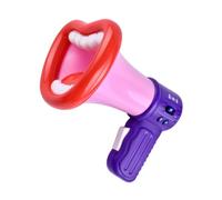 Colcolo Jouet changeur de voix, fonction mégaphone, jouet multi-changeur de voix, jouet pour enfants, mégaphone pour fête de maternelle, enfants et, Rouge