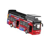 Colcolo Jouet de bus à double degré, Rouge