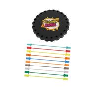 Colcolo Jouet de démêlage de corde pour enfants, nœuds de corde avec 10 cordes, Puzzle interactif, jouet de défi, dénouer le nœud, jouet pour garçons et