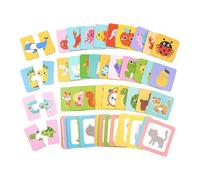 Colcolo Jouets d'association d'ombres Cartes d'ombre Jouet d'apprentissage Garçons Filles Enfants Intelligence Jeu interactif Jeu de Puzzle