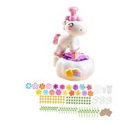 Colcolo Kit de création de bouquets de fleurs en tissu, idéal pour fabriquer des fleurs, cadeau d'anniversaire, de Pâques ou de Thanksgiving. Un jouet et, Style A