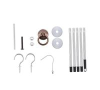 Colcolo Kit de quincaillerie pour système escamotable d'échelle de grenier, accessoires pour échelle de plafond, tige d'extension, Tige de Traction de