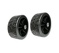 Colcolo Lot 2 Roues Rechange pour Chariot Pliant, pneus antidérapants pour réparation, Diable Plage, Chariot Plage extérieur, pneus Robustes pour, 5 Pouces Wide 0.6cm