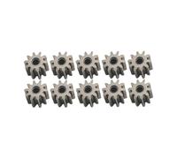 Colcolo Lot de 10 pignons de moteur RC de remplacement pour véhicules miniatures MN168 et MN82 1/12 Short Course Drifting Car Hobby Car