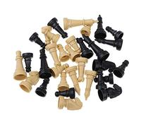 Colcolo Lots 32 Accessoires D'échecs Pions Pièces D'échecs Jeu D'échecs Remplacement de Jouet