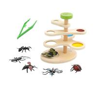 Colcolo Loupe à 3 Couches pour Apprendre et Explorer la motricité Fine. Loupe en Bois pour Enfants, modèles d'enseignement à Domicile.