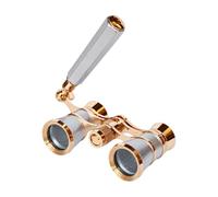 Colcolo Luntes D'approche Spectacle Mise Au Molte Centrale Pliables Luntes D'approche D'opéra Compactes Compact Instrument D'optique, Argent+Or