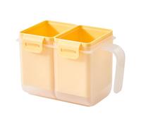 Colcolo Maker Moule à Omelette Japonaise Micro-ondes Antiadhésif Compartiment Double en Pp Facile à Nettoyer Convient pour Cuisine Maison