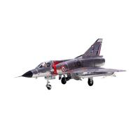 Colcolo Maquette Avion Militaire Réplique Avion de Chasse Modèle Avion de Collection Miniature Métal Alliage Solide Finition Gris Argent Marquages Imprimés