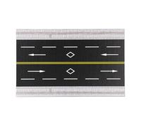 Colcolo Maquette de route pavée miniature au 1/64e, ornement, reproduction d'une rue de ville miniature pour projets de bricolage et construction de, Droit