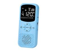 Colcolo Métronome numérique, métronome électronique professionnel, petit et léger, générateur de sons, comptage vocal pour batterie, basse, Bleu