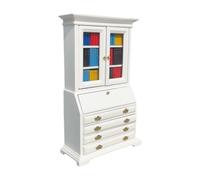 Colcolo Meuble miniature pour maison de poupée, ornement, bibliothèque, bois, objet décoratif artisanal, micro-, décoration de maison de poupée,