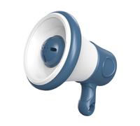 Colcolo Mini mégaphone portable avec, porte-clés fantaisie, haut-parleur compact avec chaîne, pour garçons et filles de 5 ans et plus, adultes, Bleu