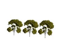Colcolo Modèle d'arbre de simulation 3PCS, scènes d'architecture artisanat bricolage des réalisants faux arbre miniature pour le modèle de