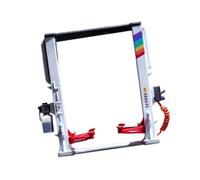 Colcolo Modèle réduit de pont élévateur automobile, sculpture miniature à l'échelle 1:64, ornement classique, outil de réparation réaliste pour, Deluxe Blanc A02