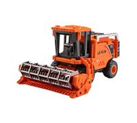 Colcolo Moissonneuse-batteuse, Petite Voiture de Ferme, Jouet avec Tête de, Jeu de Machines Agricoles Mobiles pour Enfants, Réaliste pour Garçons et Fil, Orange