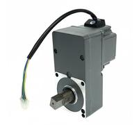 Colcolo Moteur de Portail Battant Automatique Dispositif d'Ouverture de Portail Moteur Électrique Actionneur Opérateur sans Balais 24V Silencieux Réduisant, Square Shaft
