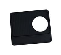 Colcolo Multi-usages Silicone Café Pad Café Accessoires Cuisine Outils Pression Tamper Café Tamper Mat pour 870 880 Loisirs, Noir
