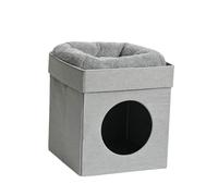 Colcolo Niche pour Chat, pour Chat, Peu encombrante, Portable, Respirante, Pouf pour Animal de Compagnie, pour Dormir, Grimper et se Cacher, Jouer à