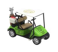 Colcolo Ornement de sculpture de de golf, modèle de de golf, chariot d'action de traction en alliage, véhicule de traction de, Vert