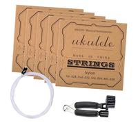 Colcolo Outil de Changement de Cordes pour ukulélé, pièces détachées, Nylon, Facile à Installer, Enrouleur de Cordes 3 en 1, Accessoires pour ukulélé pour la