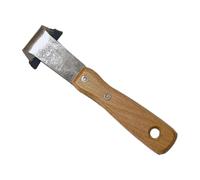 Colcolo Outil d'enlèvement d'écorces abattues, Couteau à raser, désherbeur, éplucheur de bûches, Outil pour l'écorçage, la greffe, la Coupe, la