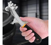 Colcolo Ouvre-seau, outil de retrait de couvercle de boîte, clé manuelle facile à utiliser, outil de retrait de couvercle de seau pour garage industriel,