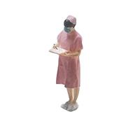 Colcolo Peint 1:64 échelle personnes Figure objets de collection décoration de bureau enfants jouets rue Diorama rose chemin de fer mise en page sable Table