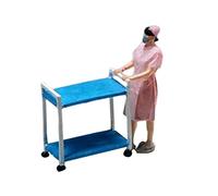 Colcolo Peint 1:64 échelle personnes Figure objets de collection décoration de bureau enfants jouets rue Diorama rose chemin de fer mise en page sable Table