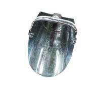 Colcolo Pelle à Nourriture en métal pour Aliments pour bétail, volaille, multifonctionnelle avec poignée, très résistante pour l'élevage de Chevaux, de