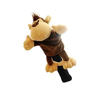 Colcolo Peluche Golf Club Head Cover Couverture en Bois Pilote Couverture de Rechange de Rechange Sleeve Drôle pour Sac Para Golf Accessoires Sports de Plein AI, Singe